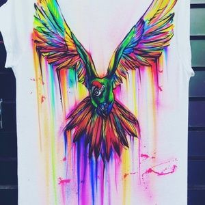 Original Airbrushed Womans T-shirt